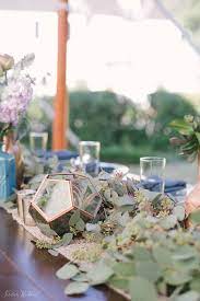 5 out of 5 stars. Reception Farm Table Is Dressed With Garland Of Seeded Eucalyptus And Copper Terra Farm Table Wedding Candle Wedding Centerpieces Terrarium Wedding Centerpiece