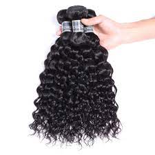 This type of extension hair can also be set on hot, thermal or traditional rollers. Buy Brazilian Water Wave Human Hair Bundles 10 12 14 Inch Wet And Wavy Weave Hair Human Bundles 100 Unprocessed Ocean Wave Human Hair Extensions Online In Indonesia B088nkv8jy