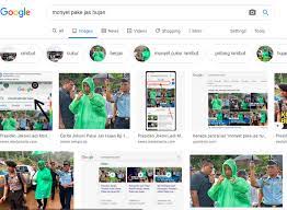 Meskipun, yang muncul adalah hal lain, karena pencarian monyet pake jas hujan beberapa hari yang lalu masih tidak relevan, sebelum artikel saya kemarin saya publikasikan. Viral Monyet Pake Jas Hujan Malah Foto Presiden Jokowi Muncul Di Google Simak Penjelasan Berikut Portal Purwokerto