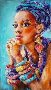 Artwork African Woman Art Black And White Jaw Dropping Artwork That You Can Do At Home No Experience Required This 5d Diamond Painting African Art Paintings African Women Painting African Women Art