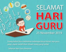 Makna ini tergantung pada pengucapan, penyusunan kata, atau penggunaan kata dalam suatu kalimat. Kumpulan Poster Ucapan Selamat Hari Guru Nasional 25 November Mediasiana Com Media Pembelajaran Masakini