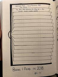 Would Be Great For Tracking Library Books I Like Since Library Does Not Keep An Online Acc Bullet Journal Writing Bullet Journal Books Bullet Journal Notebook