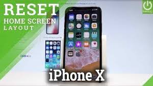 Use the app library to find your apps. Apple Iphone X Reset Home Screen Layout Youtube