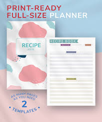 On download page, the download will be start automatically. Download Printable Recipe Book Casual Style Pdf