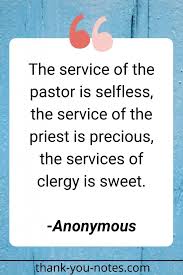 How To Thank Your Pastor The Thank You Notes Blog