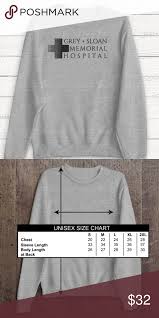 Grey Sloan Memorial Hospital Sweatshirt Greys Anatomy Grey