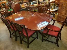 I recieved them the following day, i did not request next day delivery, communication was excellent. Councill Craftsman Chippendale Mahogany Dining Table 8 Chairs Nice Long Valley Traders