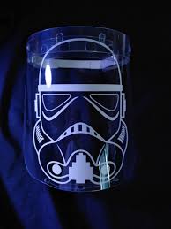 Storm Trooper Face Shield Mouth Mask Fashion Face Shield Face Mask