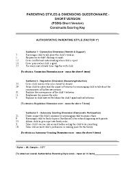 The obvious spots are rest stops, service ar. Doc The Parenting Styles And Dimensions Questionnaire Psdq Craig Hart And Clyde Robinson Academia Edu
