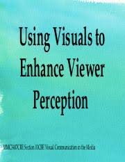 MMC 3407 : Visual Communications in the Media