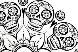 Download and print out this sugar skull coloring page. 30 Free Printable Sugar Skull Coloring Pages