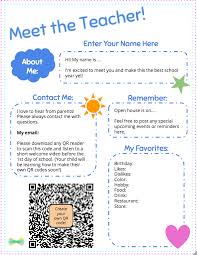 Make Your Own Copy To Customize And Send Home With Families Get The Meet The Teacher Lette Meet The Teacher Template Teacher Welcome Letters Meet The Teacher