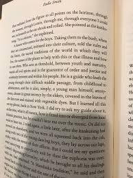 Swing Time By Zadie Smith P 166 Zadie Smith Smith Explained