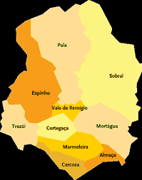 Mortágua a partir de mapcarta, o mapa aberto. Mortagua Concelho De Geneall Net