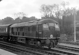 Sulzer 2 D5027 Chatters To Itself In Ipswich Station Sidings 11 60 Diesel Locomotive Ipswich British Rail