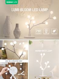 This lighted led lamp is a great center piece in the office, bedroom or living room (note: Tenergy Lumi Bloom Modern Table Lamp 8w Led Diy Nightstand Lamp Transformable For Hundreds Possible Shapes With 8 Warm White Bulbs Creative Stylish Lamp For Living Room Bedroom Office Ideal Gift