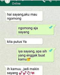 Maybe you would like to learn more about one of these? 10 Chat Putus Cinta Dari Ngenes Sampai Yang Bikin Ngakak