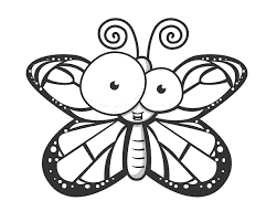 Kelebek Boyama Sayfasi Okuloncesitr Preschool Kelebekler Boyama Sayfalari Hayvan