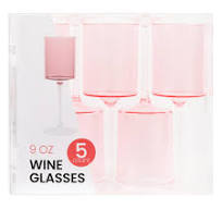 Amazon.com: PLASTICPRO 10 Pack Plastic Wine Goblets 9 oz Two ...