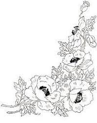 Add some nature and you have a fun. Corner Flowers Embroidery Flowers Pattern Pattern Coloring Pages Embroidery Patterns