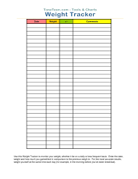 29 Images Of Challenge Weigh In Chart Template Splinket Com