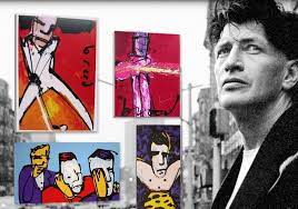 Das bild von hängt über einem 180 cm breiten sofadas bild hängt über einem 180 cm breiten sofa. Herman Brood Amersfoort Art