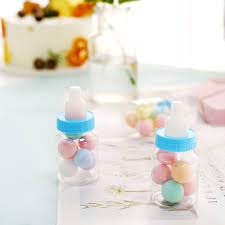 12 Pack 3 5 Blue Baby Bottle Candy Containers Baby Shower Favors In 2021 Baby Bottle Favors Baby Shower Favors Baby Shower Party Favors