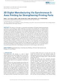 Download now 52 desain rumah vektor terlengkap parkiran desain. Pdf 3d Digital Manufacturing Via Synchronous 5 Axes Printing For Strengthening Printing Parts