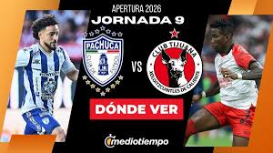 Pachuca vs. Tijuana EN VIVO. Partido HOY jornada 9 Liga MX 2026
