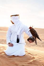 Arabian Man With Falcon In The Desert Of Dubai United Arab Emirates By Hugh Sitton For Stocksy United Arab Men Fashion Arab Swag Arab Men