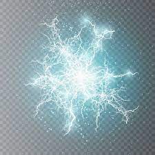 Lightning Flash Light Thunder Sparks On Transparent Lightning Flash Thunder And Lighting Thunder Design