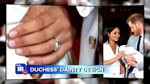 Meghan markle follows kate middleton's thin band design. Royal Expert Slams Meghan Markle For Updating Her Engagement Ring As Band Is A Piece Of History Daily Mail Online