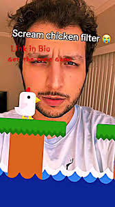 How to Get the Screaming Chicken Filter#screamchicken #chicken  #chickenchallenge #chickenscream