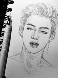 Sketch From Sony Cizimler Cizim Fikirleri Kara Kalem Portre