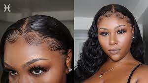 Easy Step By Step Frontal Baby Hair Tutorial Natural And Laid Eullair Youtube