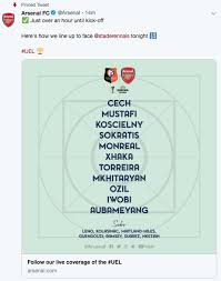 #have some class #arsenal #unai emery. Masterclass Incoming Unai Emery Unleashes Big Guns For Arsenal S Clash Against Rennes Football Thesportsman