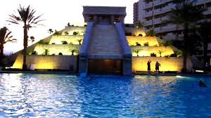 South of the las vegas strip neighbourhood deserves to be explored. The Cancun Resort In Las Vegas Nevada At The Gorgeous Mayan Pyramid Pool Youtube