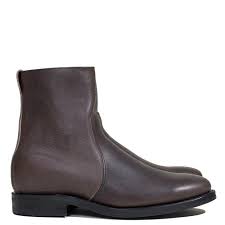 A similar pattern was used by in this built we have combined the service boots with the tough and durable brown waxed flesh and a commando sole. Miloh Shop Vancouver Canada Viberg Boots
