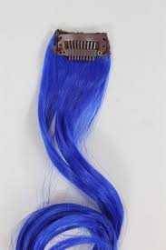 1 Clip Hair Extension Strand Wavy Royal Blue 45cm Yzf P1c18 T2512 Strand Wavy Royal Clip In Hair Extensions Hair Extensions Brazilian Hair Extensions
