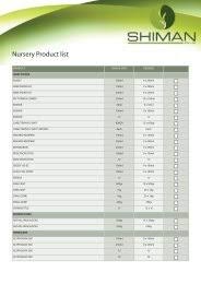 Helps you prepare job interviews and practice interview skills and techniques. Protek Nursery Trade Price June 2007 Shiman Co Za