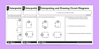 Learning to mathematically analyze circuits requires much study and practice. Free Drawing Circuit Symbols Worksheet Secondary Science Ks3