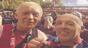 Brothers run London Marathon for children's cancer charity