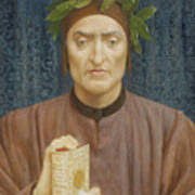 Dante Alighieri by Henry Holiday Canvas Print by Henry Holiday