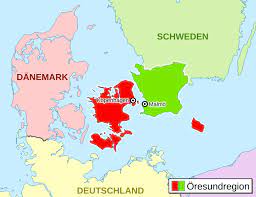 Sie können diese detaillierte karte von kopenhagen öffnen, herunterladen und drucken durch klicken auf die karte oder diesen link: Oresundregion Wikipedia