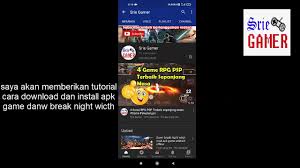Dari game konsol sampai mobile, ada banyak judul game dengan genre rpg. Tutorial Download Dan Install Game Dawn Break Night Witch Mod Apk Youtube