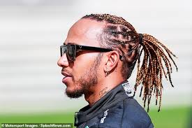 Stylish braiding hairstyles compilation 2021 : Lewis Hamilton Continues To Rock Braided Hairstyle At The Formula One Pre Season Testing In Bahrain Daily Mail Online
