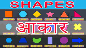 Shapes Name English To Hindi I Shapes Name English To Hindi Pronoun Sense L Easy Learn Shapes Names Youtube