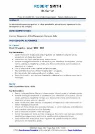 Mail carrier resume samples with headline, objective statement, description and skills examples. Carrier Resume Samples Qwikresume