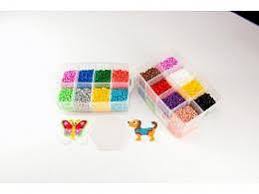 Kreatives spielen und gestalten mit bügelperlen. Hama Bugelperlen Box Perlen Und Zubehor Sommer Play And Learn