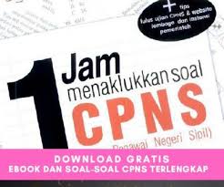 Kamu harus punya video + ebook cpns platinum segera! Lengkap Download Ebook Dan Soal Cpns Gratis Beserta Pembahasanya Deblog